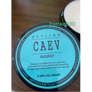 Sáp vuốt tóc nam mờ caev 100ml