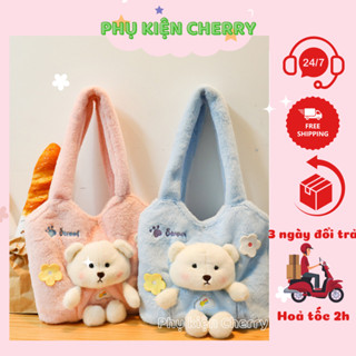  Túi đi học thêm dễ thương hot trend Túi xách nữ đeo vai thời trang mẫu mới - Phụ kiện Cherry 