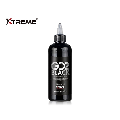 Mực Xăm Xtreme màu đen GO2 Black (Super Black)