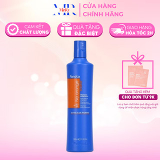 Dầu gội Fanola khử sắc tố cam No Orange Extra Blue Pigment 1000ml, giúp loại bỏ và giảm sắc tố cam | HAIRSHOP MINRY