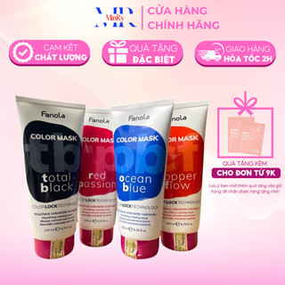 Mặt nạ Fanola dưỡng bổ sung hạt màu, bảo vệ và kéo dài màu sắc của tóc đã nhuộm Color Mask 200ml | HAIRSHOP MINRY