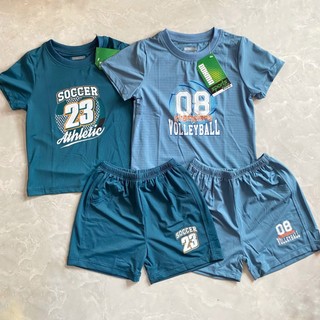 (1-4Y) Bộ cộc tay thể thao Dokma chất Poly thông hơi mịn