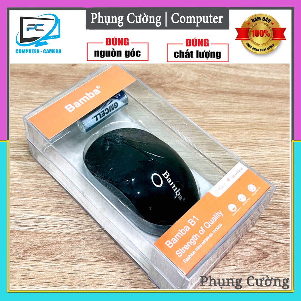 Chuột không dây Bamba B1 chính hãng
