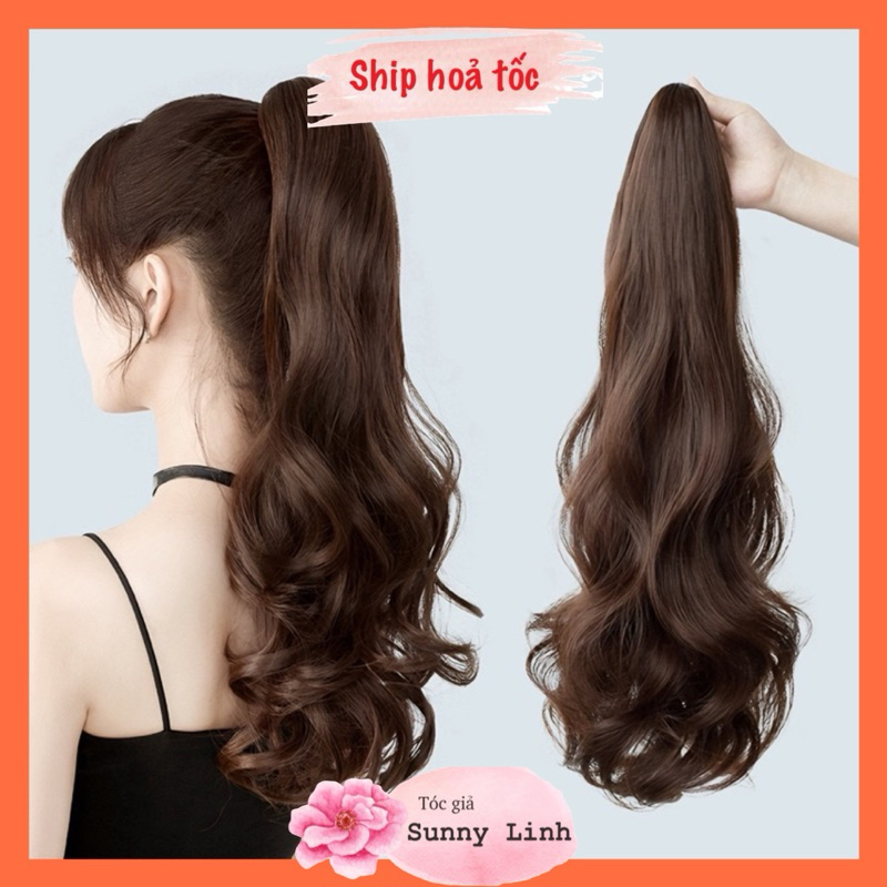 [HOẢ TỐC HCM] TÓC GIẢ NGOẶM XOĂN 50CM