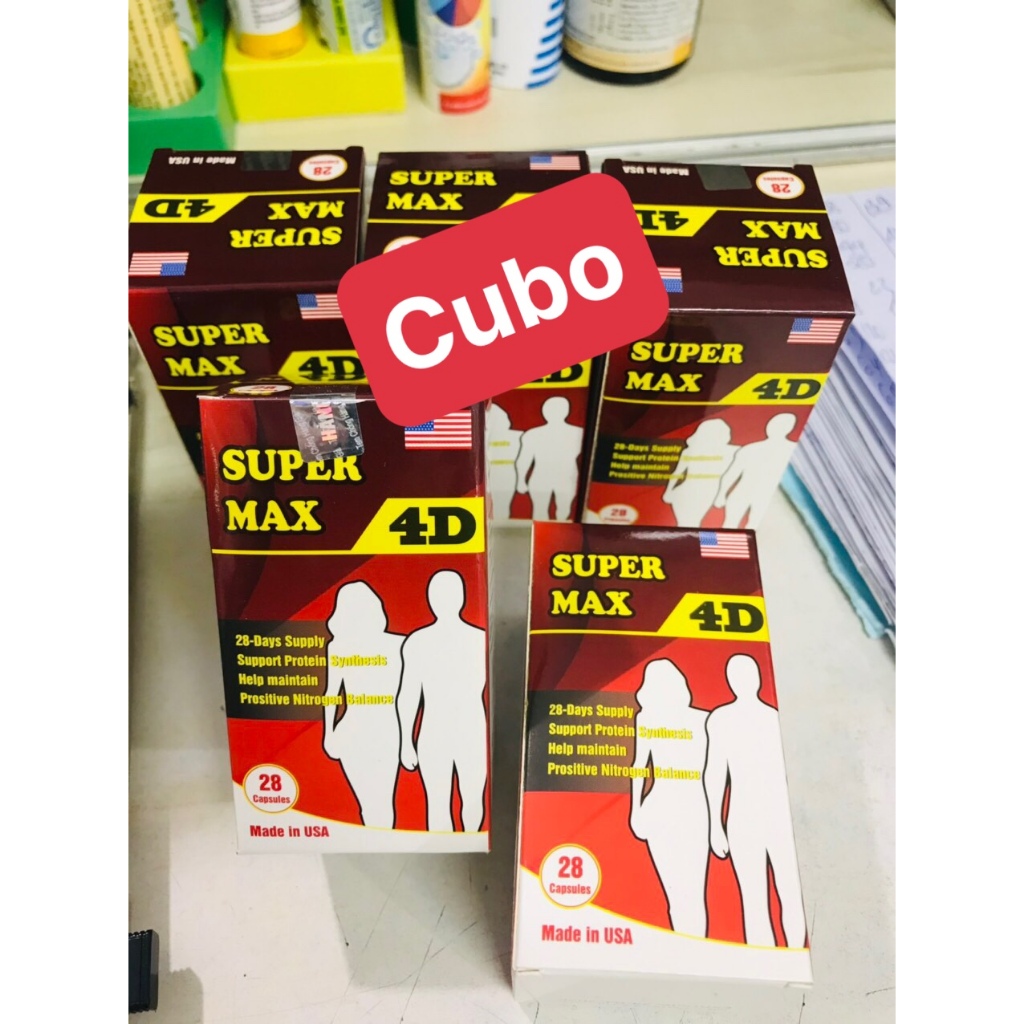 Tăng cân super max 4d chinh phục người gầy