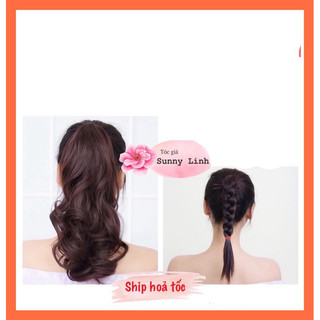 HÌNH THẬT TÓC GIẢ NGOẶM NGẮN 35CM CAO CẤP.SIÊU ĐẸP