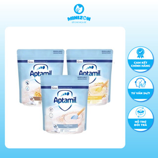  Bột Ăn Dặm Aptamil Anh Vị Gạo Sữa - Chuối - Ngô Cho Bé Từ 4-6 Tháng 