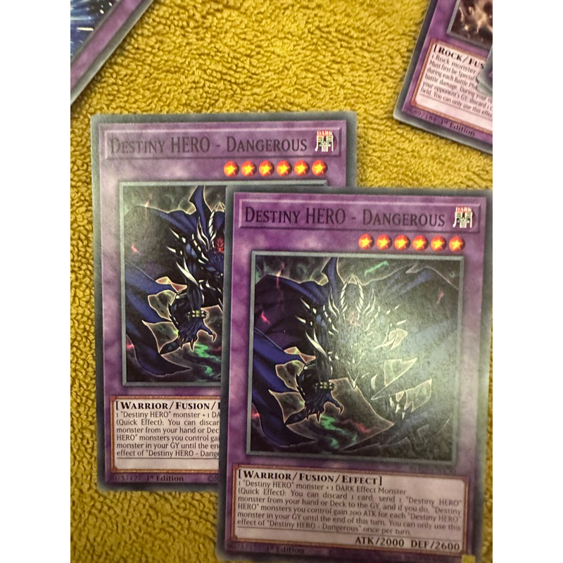 bài yugioh: destiny hero-dangerous