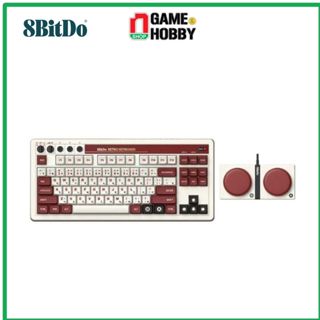 BÀN PHÍM CƠ 8BITDO RETRO MECHANICAL KEYBOARD - FAMI EDITION - MULTI-MODES / HOTSWAP / KAILH BOX WHITE V2