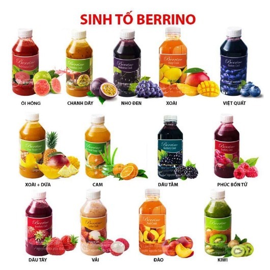 Siro làm sữa chua túi  mứt trái cây sinh tố nhiều vị pha chế BếpVuiTươi