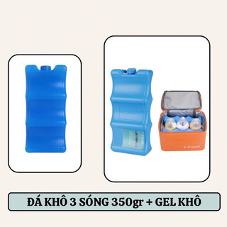 Đá Khô Giữ Lạnh 3 Sóng 10-12 Giờ Sữa Mẹ, Thực Phẩm, Làm Mát Quạt Điều Hòa ( 1 Thanh)