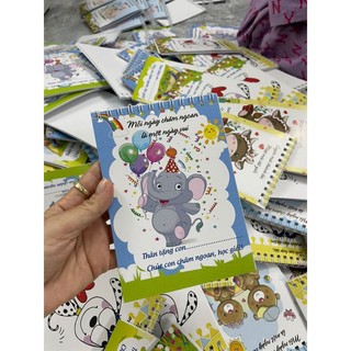 Sổ cute thành ngữ kèm lời chúc