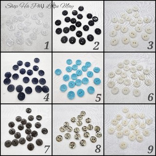 Cúc áo sơ mi 2 lỗ