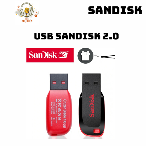 [HỎA TỐC] USB SANDISK CZ50 32GB - 64GB TỐC ĐỘ 2.0 CHÍNH HÃNG