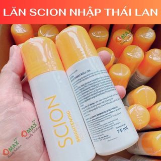 Lăn Khử Mùi SCION Thái lan Brightening Roll-on 75ml - Ngăn Mùi Hôi Nách - Không Làm Ố Áo - Làm Sáng Da Dưới Cánh Tayu