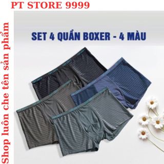 Set 4-QUẦN SỊP ĐÙI LƯỚI XUẤT NHẬT- QUẦN LÓT NAM THÔNG HƠI- MLQ02