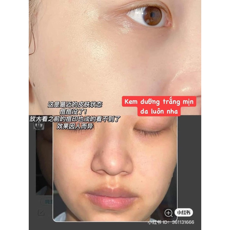 Cam kết chính hãng hoàn 200%. kem HEIDI DORF - trắng da nâng tông