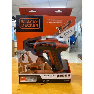 Máy vặn vít cầm tay 3.6V B&D KC4815KA15-B1 BLACK-DECKER (hãng đổi model CS36BSB-B1)