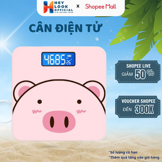 Cân Điện Tử Sức Khỏe GODWELL Hình Chú Heo Xinh Xắn Tiện Lợi Dễ Sử Dụng- CH39