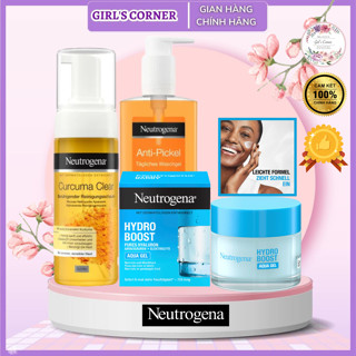 [Bản Đức] Kem Dưỡng Neutrogena Aqua Gel 50ml, Sữa rửa mặt nghệ, Dưỡng Ẩm Cấp Nước [Khuyến Mại]