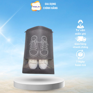 Túi Vải Đựng Giày Dép Dây Rút Chống Bẩn Du Lịch Size Lớn Với Họa Tiết Thiết Kế Đẹp Mắt ( didooglt )