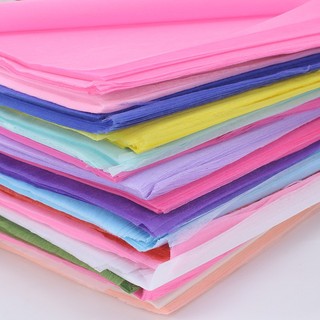 Giấy lụa mỏng gói hoa khổ 50x50 cm