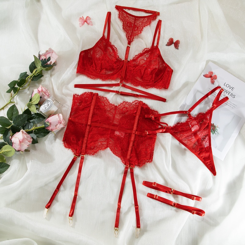 Set nội y sexy gồm quần lọt khe và phụ kiện đeo cổ Yes Daddy NYX004 | BigBuy360 - bigbuy360.vn
