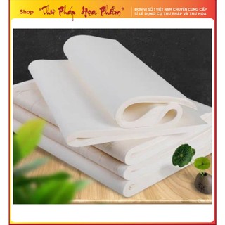 Xấp 100 tờ Giấy xuyến chỉ bán sinh bán thục thư pháp thư họa