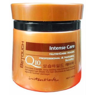 Kem HẤP Ủ Tóc cao cấp Be Touch Q10 Intense Care Nutri Care Mask Q10 (Hàn Quốc) 1000g