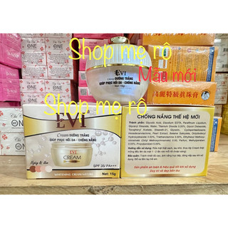 kem evi dưỡng trắng da,phục hồi da hủ 15g (mẫu mới) lẻ 1 hủ