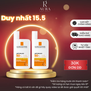 Sữa chống nắng cho da dầu mụn La Roche-Posay Anthelios UVMUNE400 Oil Control Fluid