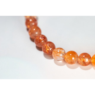 [1 hạt] Hạt lẻ đá phong thủy Sunstone 5mm