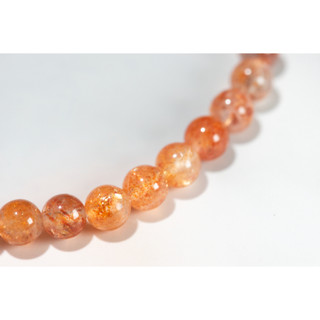 Hạt lẻ đá phong thủy Sunstone 5mm