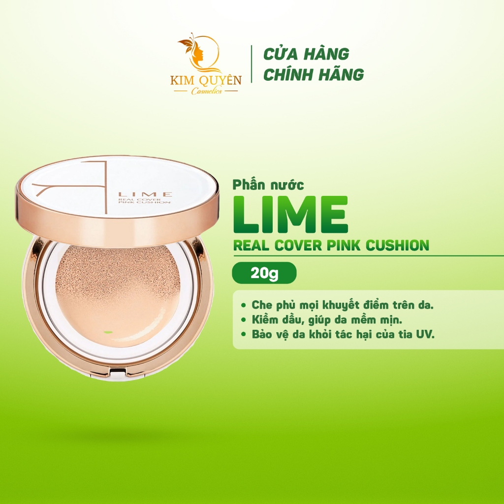 Phấn nước Lime Cushion Hàn Quốc dành cho da dầu