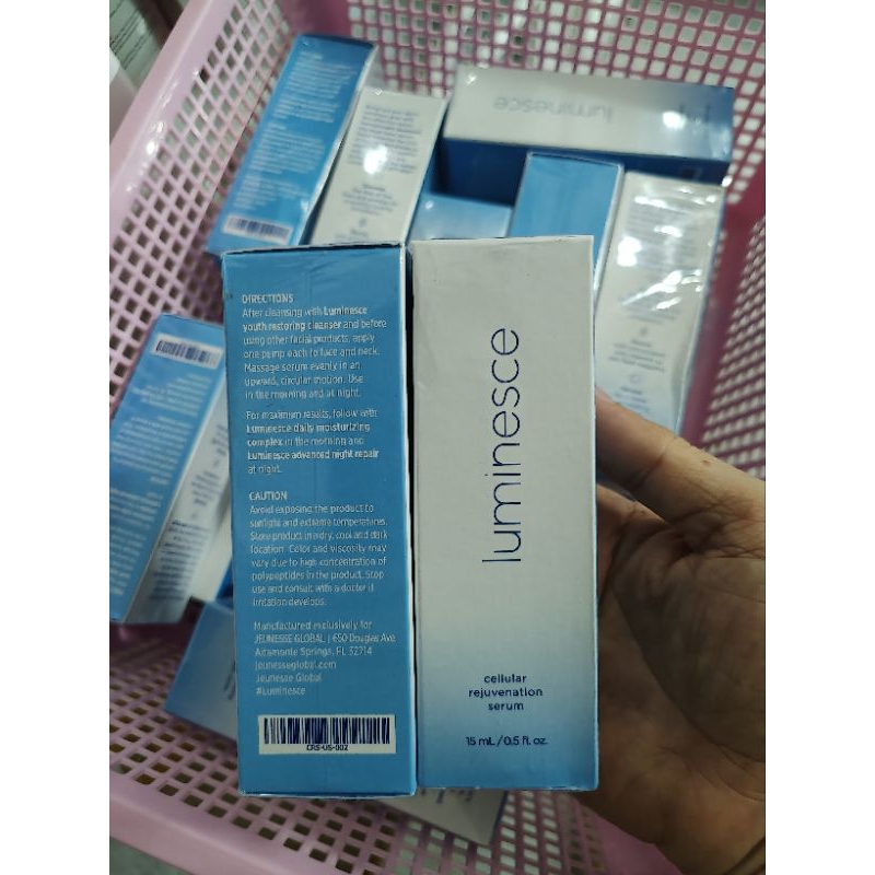 Serum Luminesce huyết thanh Jeunesse  trẻ hóa tế bào gốc, phục hồi là da trắng sáng mịn màng