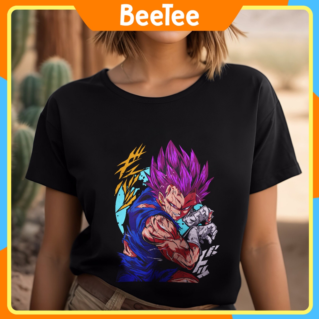 Áo thun Oversize in hình Vegeta Dragon Ball Z 161