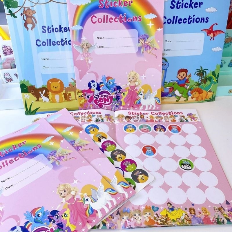Sổ dán đựng tích Điểm Sticker Khổ A5