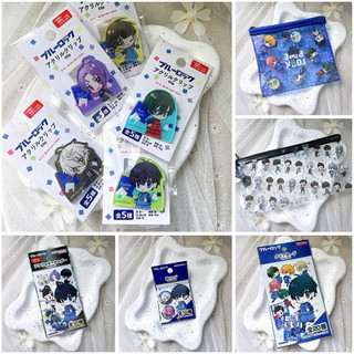 Badge keyring móc khoá clear card Blue Lock chính hãng Bluelock