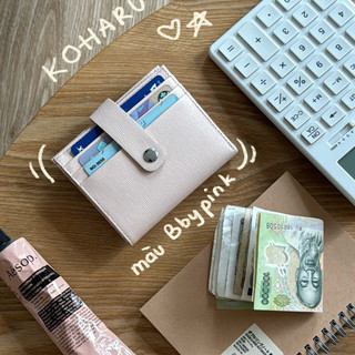 Koharu Button Wallet - Ví Da Mini Cúc Bấm Koharu - Thiết kế độc quyền bởi Ouithebrand