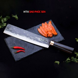 Dao htx dao phúc sen g07mdd đa năng chặt gà vịt cán mun 26cm