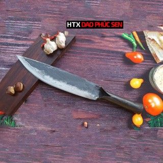 Dao bầu HTX DAO PHÚC SEN S12 dài cán sắt lưỡi dao bằng thép nhíp xe dài 26 cm