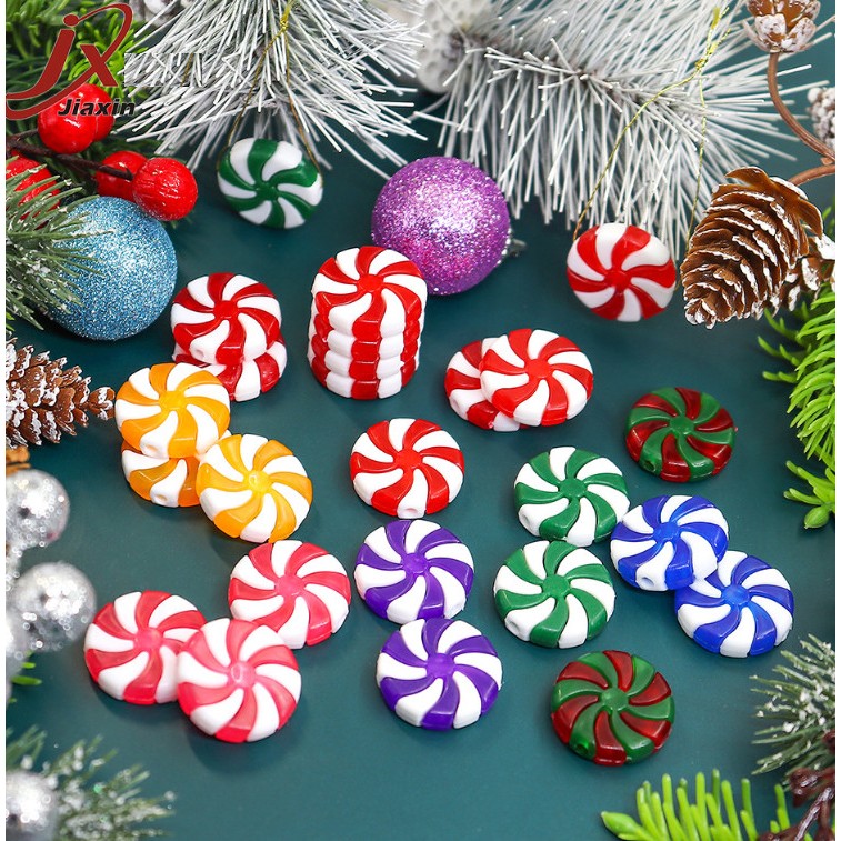Set 10 Kẹo Sọc Trang Trí Noel Giáng Sinh