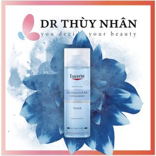 Nước Cân Bằng Eucerin Cho Da Nhạy Cảm Dermatoclean Toner 200ml