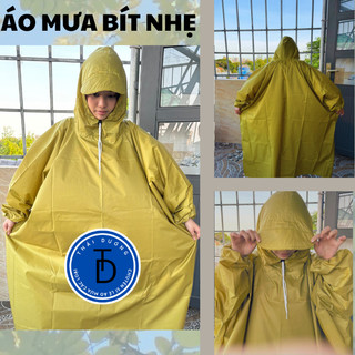 Áo mưa Bít nhẹ, siêu nhẹ vải trơn