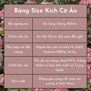 Áo Mưa Bít bông Thái Dương