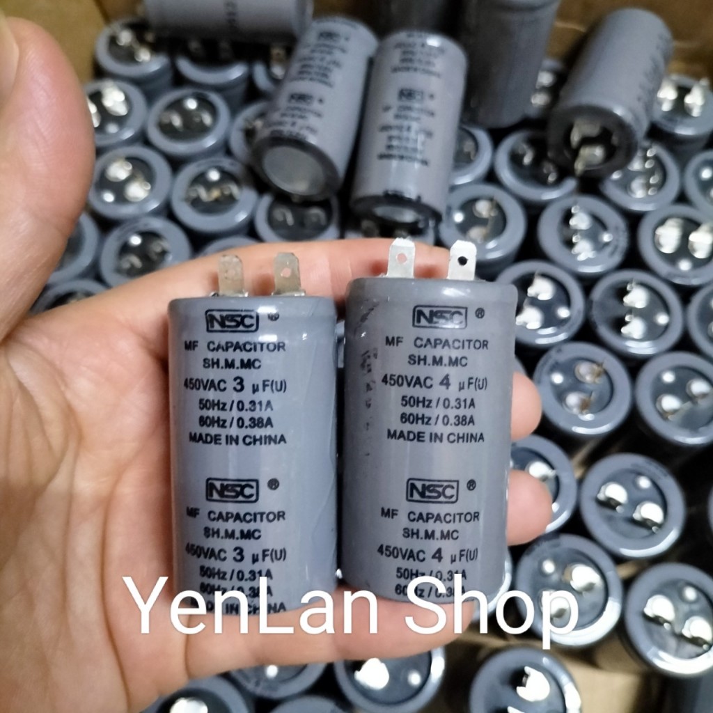 Tụ điện ( tụ điện dầu) tròn 2uf ;2,5uf; 3 uf; 4 uf ; 5 uf