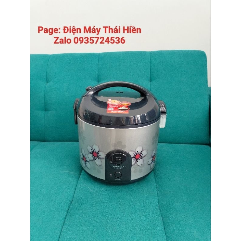 Nồi cơm điện Sharp 1.8 lít KS-NR191STV- hàng trưng bày new 99%