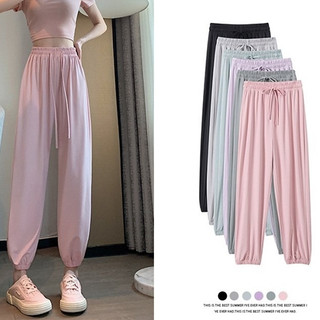 Quần ống đứng nữ cotton lụa mát không nhăn dài 92cm