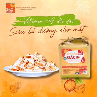 Combo 2 gói chè lam gấc dẻo ngon ít ngọt Gấc Garden 250g
