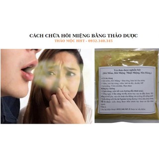 Hôi miệng - Trà Thảo Dược Chữa Hôi Miệng